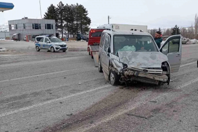 Malatya'da trafik kazası: 2 yaralı