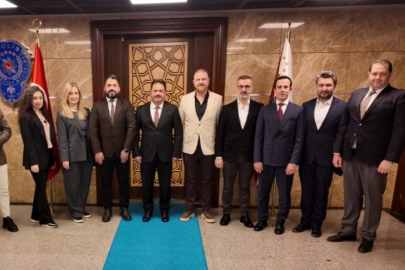 UTİYAP'tan Emniyet Müdürü Kadir Gökçe'ye ziyaret
