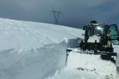 Elazığ'da kapalı köy yolları ulaşıma açıldı