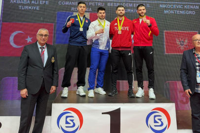 Belediyesporlu karateci Beşbadem, Balkan üçüncüsü