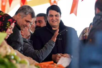 Hacıbaba Pazar Yeri Açıldı, Başkan Yılmaz Esnaf ve Vatandaşlarla Buluştu