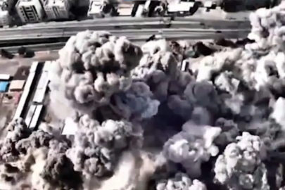 İşte ABD'nin Devrim Muhafızları Karargahı'nı vurduğu anlar