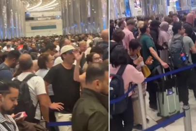 Ülkeden kaçmak için havalimanına akın ettiler