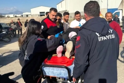 Antakya'da trafik kazası: 1 yaralı