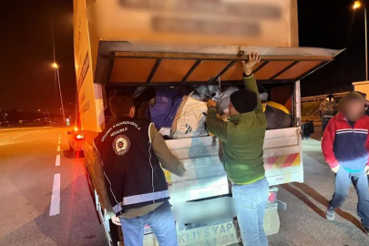 Bursa'da geniş kapsamlı göçmen kaçakçılığı operasyonu!