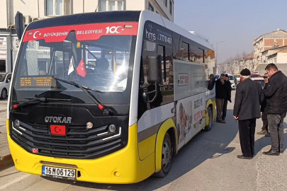 Bursa'da özel halk otobüsü ile minibüs çarpıştı! Yaralılar var