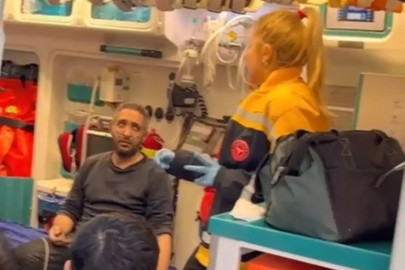 İş merkezinde yangın; 1 kişi dumandan etkilendi