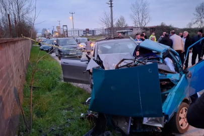 Sakarya'da trafik kazasında ölen sürücünün cenazesi defnedildi
