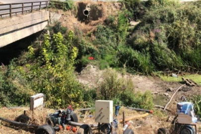 Bursa'da kuruyan dere mucize gibi geri döndü!