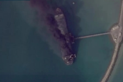 Savaşın en önemli kayıplarından! Dev gemiyi batırdılar