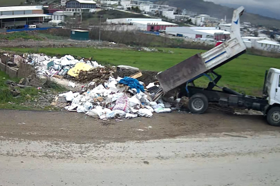Yalova'da kaçak döküm yapanlar fotokapana yakalandı