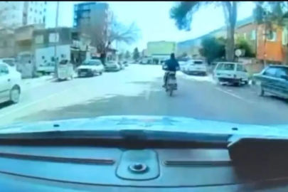 Aranan firari motosiklet sürerken polise yakalandı