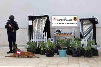 Burdur'da evi uyuşturucu imalathanesine çeviren şüpheli tutuklandı