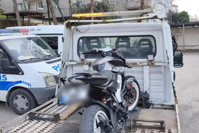 Bursa'da polisten kaçan motosikletliye rekor ceza!