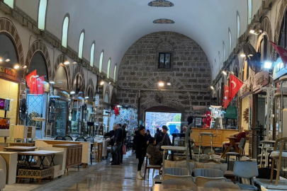 Bursa'da tarihi Kazazhane Çarşısı'nda alarm!