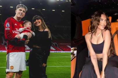 Eşiyle fotoğraflarını silmeyen Garnacho, sevgilisine kredi kartı hediye etti