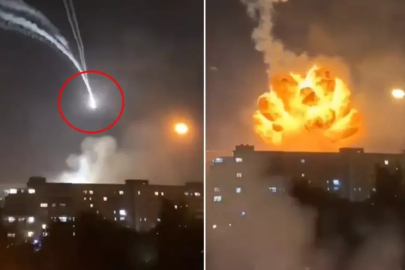 İran, İsrail'i hipersonik füzelerle vurdu!