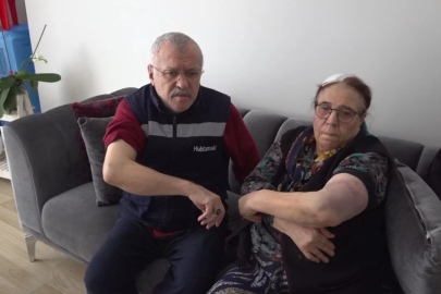 Yaşlı komşularına dehşet yaşattı!
