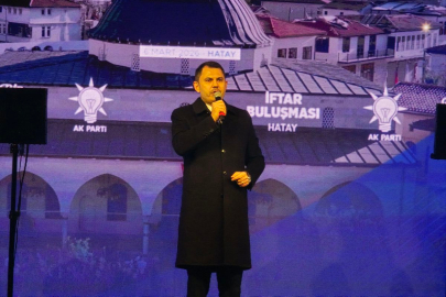 Bakan Murat Kurum, Hataylılarla İftarda Bir Araya Geldi