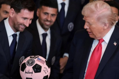 Donald Trump, Lionel Messi'yi Beyaz Saray'da ağırladı