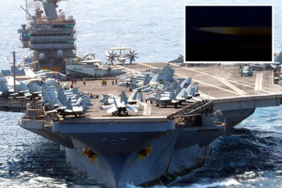 İran, Abraham Lincoln'e füze fırlattı