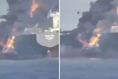 İran, Hürmüz Boğazı'ndan geçmeye çalışan gemiyi vurdu