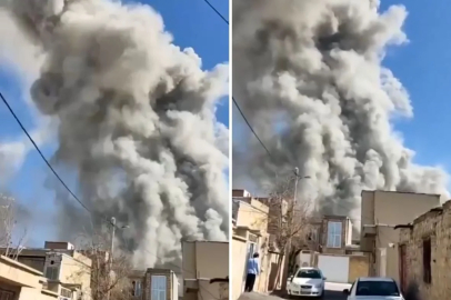 İran kentini vurdular! Dumanlar yükseldi