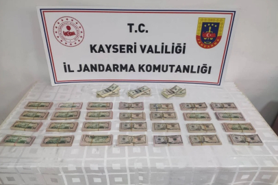 Kayseri'de sahte dolar operasyonu: 192 bin 250 dolar ele geçirildi