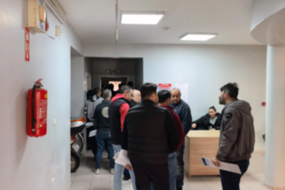 Bursa'da APP plaka denetimi sonrası uzun kuyruklar oluştu