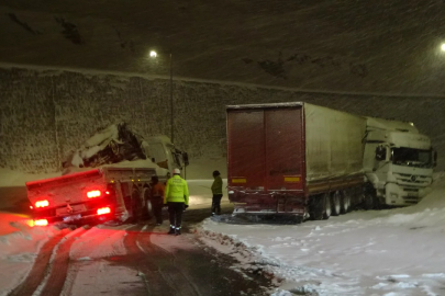 Kar yağışı kazaları da beraberinde getirdi