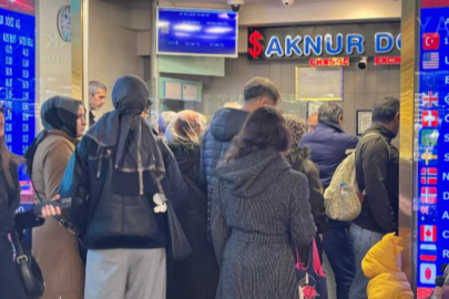 Bursa'da döviz hareketliliği! Kuyumcular Çarşısı doldu...