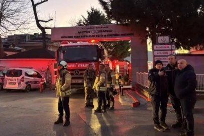 Hastanede korkutan yangın: Tahliye edildiler!