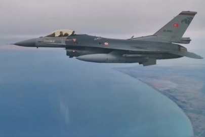 Hava Kuvvetleri'nden Karadeniz'de eğitim uçuşu