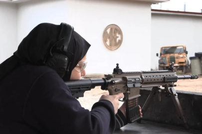 MKE’de kadın mühendis Ümmügülsüm, Mehmetçik için silah testlerini yönetiyor