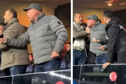 Samsunspor Başkanı Yüksel Yıldırım, Fenerbahçeli taraftarlarla kavga etti