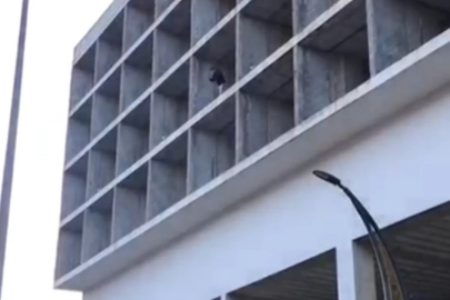 309 bin TL ceza yiyen sürücü inşaata çıktı