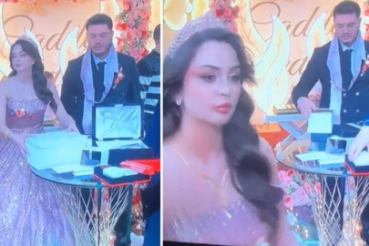 Nişandaki görüntü olay oldu! "Bu düğün olmaz" yorumları yapılıyor