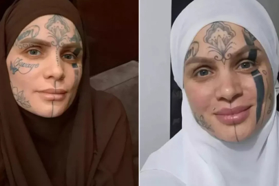Yüzündeki dövmelerle gündem olan Nazan'ın yeni işi