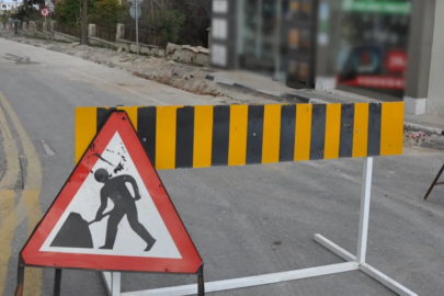 Bursa'da yol çalışması!