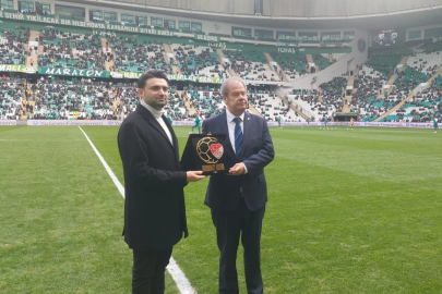 Bursaspor'a fair play ödülleri takdim edildi!