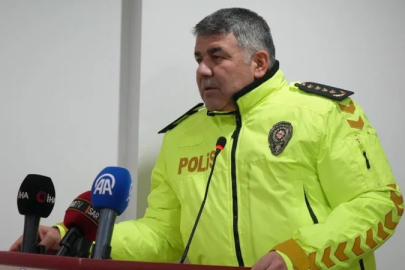 Erzurum'da yeni trafik düzenlemelerinin ilk cezası bir polis memuruna yazıldı