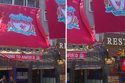 Galatasaray-Liverpool maçı öncesi tartışma yaratan görüntü