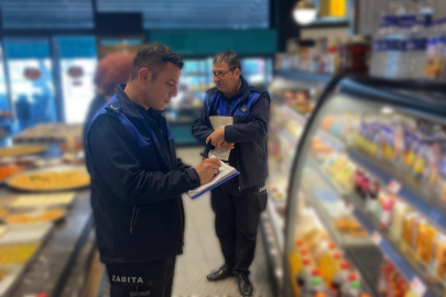 Zabıta Ekiplerinden Pastane Ve Tatlıcılara Denetim