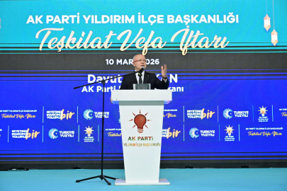 AK Parti Yıldırım’da Teşkilat Vefa İftarına Yoğun Katılım