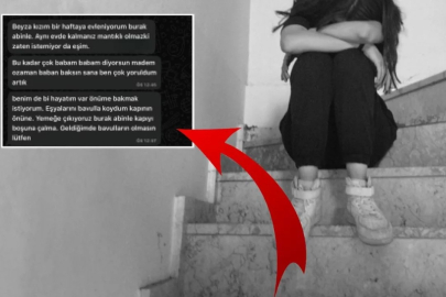 Genç kıza annesinden gelen mesaj okuyanların yüreğini yaktı!