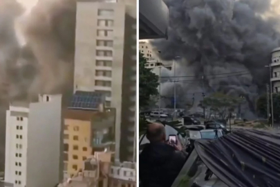 İsrail'den Lübnan'da yeni katliam! Sivillerin yaşadığı binalar vuruldu