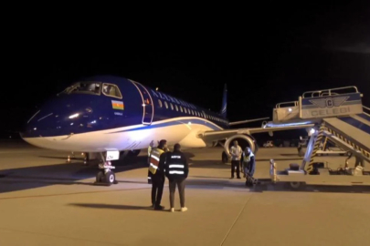 Nahçıvan havalimanı yeniden uçuşlara açıldı