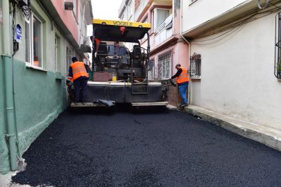 Osmangazi’de Çiftehavuzlar Mahallesi Kına Sokak’a Yeni Asfalt