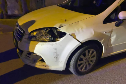 Bursa'da korkutan kaza: 14 yaşındaki sürücü otomobile çarptı!