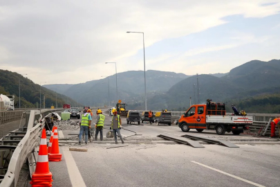 Bursa'da yol çalışması!